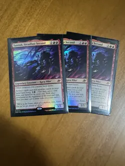 x1 MTG EOE Tannuk Steadfast Second Foil 0162 Pack Fresh - Image 1