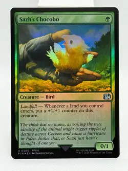 MTG Final Fantasy Foil Sazh's Chocobo #0200 - Image 1