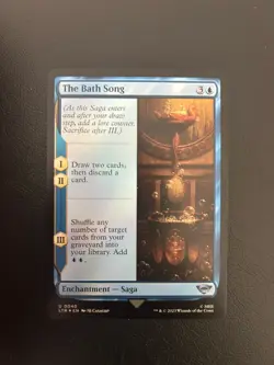 Foil The Bath Song Universes Beyond: the Lord of the Rings Mtg Uncommon 40 - Image 1