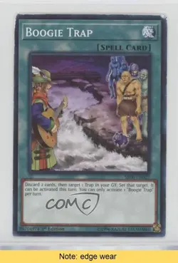 Boogie Trap 1st Ed. YuGiOh Lair of Darkness Structure Deck #SR06-EN027 READ 06pr - Image 1
