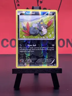 Sneasel 60/114 XY Steam Siege Common Reverse Holo Pokemon TCG 2016 VLP - Image 2