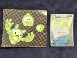 Reuniclus 212 Promo Black Bolt Pokemon w/ Reuniclus Family Stickers - Image 1