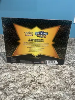 Pokemon TCG Shining Fates Shiny Eldegoss V Collection Box Factory Sealed - Image 2