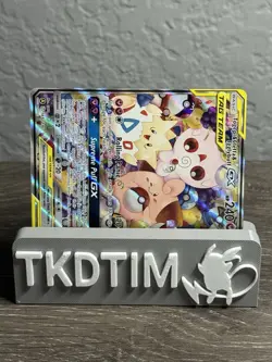 Togepi & Cleffa & Igglybuff GX Tag Team 143a Alt Art Pokemon Cosmic Eclipse NM - Image 2