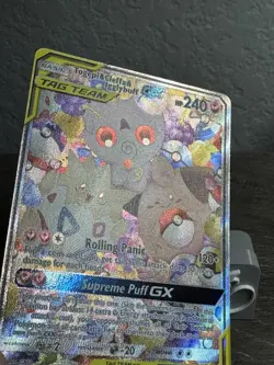 Togepi & Cleffa & Igglybuff GX Tag Team 143a Alt Art Pokemon Cosmic Eclipse NM - Image 4