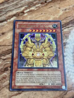 1996 Yugioh Exxod, Master of the Guard Holo Card SD7-EN001 Invincible Fortress - Image 1