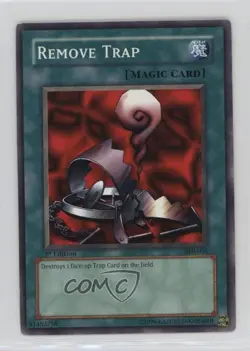 Remove Trap 1st Ed. YuGiOh Starter Deck Joey #SDJ-034 2003 0j7v - Image 1