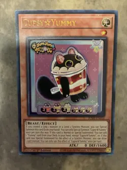 Yugioh! TCG - CupsyYummy - Ultra Rare - JUSH-EN016 - Justice Hunters - 1st - Image 1