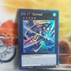 JUSH-EN035 K9-17 ''Ripper'' Collector's Rare 1st Ed YuGiOh - Image 1