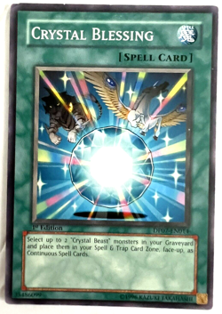 YuGiOh! - Crystal Blessing - DP07-EN014 - 1st Edition - Common - Image 1