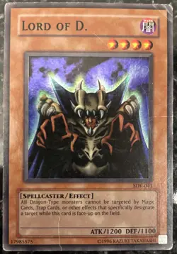 Lord of D. SDK-041 Starter Deck: Kaiba Super Rare Unlimited Yu-Gi-Oh! card - Image 1
