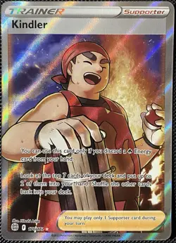 Kindler (Full Art) 170/172 Swsh09: Brilliant Stars Holo - Pokemon Card - Image 1