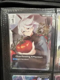 Gundam Card Game Overflowing Affection FIRST COMBAT TCG Tournament Promo Foil - Image 1