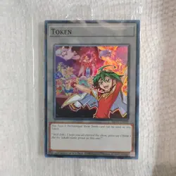 SEALED YU-GI-OH YUYA & PERFORMAPAL SHOW DOWN Token Card TKN5-EN030 NM/MINT - Image 2