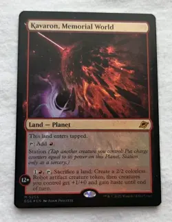 1x Kavaron, Memorial World - Foil MTG Edge of Eternities NM Magic Foil - Image 1