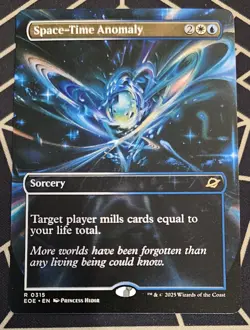 Space-Time Anomaly- Edge of Eternities Borderless Regular MTG-NM - Image 1