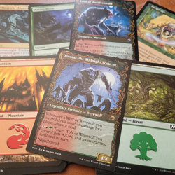 Fancy WEREWOLF's Attack and Bite WEREWOLVES Tribal Commander Deck ALL 100 MTG - Image 1