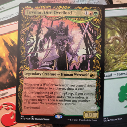 Fancy WEREWOLF's Attack and Bite WEREWOLVES Tribal Commander Deck ALL 100 MTG - Image 2