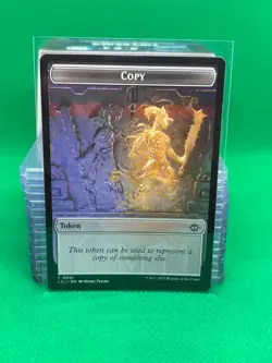 MTG Lost Caverns of Ixalan Commander - Dinosaur 3/3 & Copy [Token] - Image 1