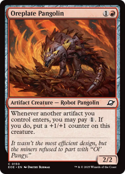 Oreplate Pangolin [Edge of Eternities] Magic MTG - Image 1