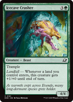 Icecave Crasher [Edge of Eternities] Magic MTG - Image 1