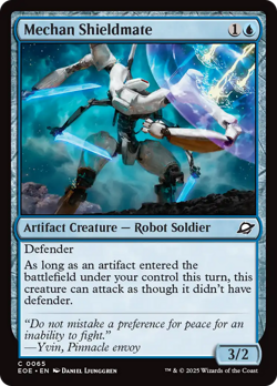 Mechan Shieldmate [Edge of Eternities] Magic MTG - Image 1