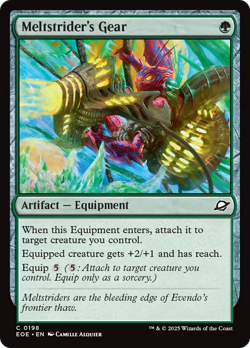 Meltstrider's Gear [Edge of Eternities] Magic MTG - Image 1