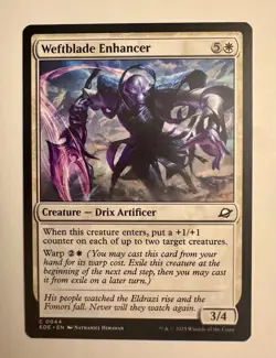Weftblade Enhancer [Edge of Eternities] Magic MTG - Image 1