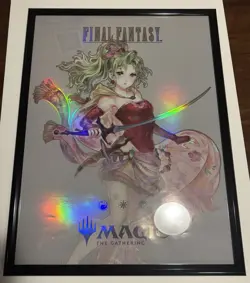 MTG Final Fantasy Poster TERRA Magic The Gathering -CREASED SEE PICS/DESCRIPTION - Image 1