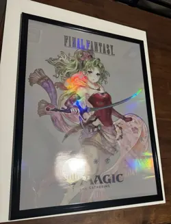 MTG Final Fantasy Poster TERRA Magic The Gathering -CREASED SEE PICS/DESCRIPTION - Image 2