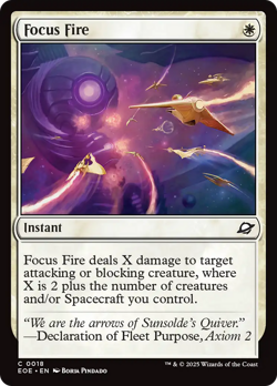 Focus Fire [Edge of Eternities] Magic MTG - Image 1