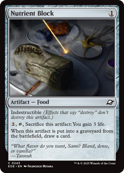 Nutrient Block [Edge of Eternities] Magic MTG - Image 1