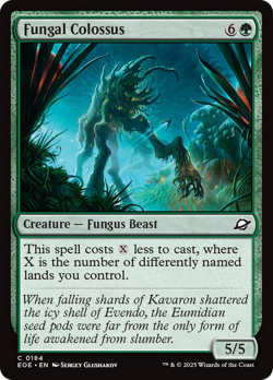 Fungal Colossus [Edge of Eternities] Magic MTG - Image 1