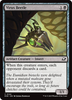 Virus Beetle [Edge of Eternities] Magic MTG - Image 1