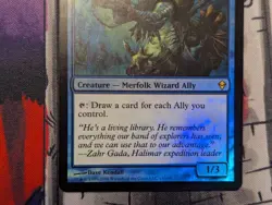 Sea Gate Loremaster FOIL | Zendikar | NM | Magic the Gathering : MtG EDH Ally - Image 4