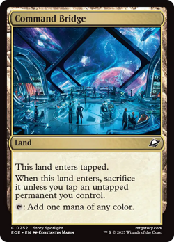 Command Bridge [Edge of Eternities] Magic MTG - Image 1