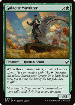 Galactic Wayfarer [Edge of Eternities] Magic MTG - Image 1