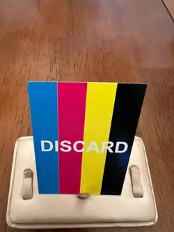 Yugioh Discard Test Print Common Tester Card Rare Misprint Error - Image 2