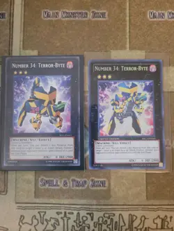 YUGIOH NUMBER 34: TERROR-BYTE PRC1 SECRET LIMITED ED + ALT ART SP13-EN025 COMMON - Image 1
