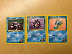 Vintage 1st Edition WOTC Pokemon Gym Heroes Misty’s Lot - Image 1