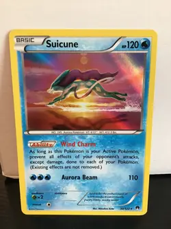Suicune 30/122 Pokemon BREAKpoint Holo Rare - Image 1