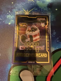 Cupsy Yummy JUSH Field Center Token SEALED Yugioh Justice Hunters Promo - Image 1