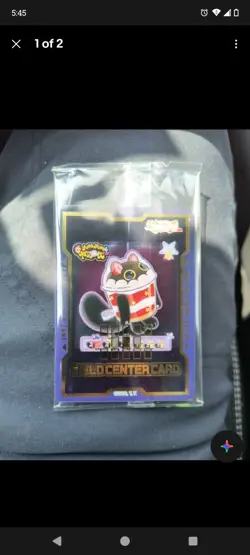 Cupsy Yummy JUSH Field Center Token SEALED Yugioh Justice Hunters Promo - Image 1