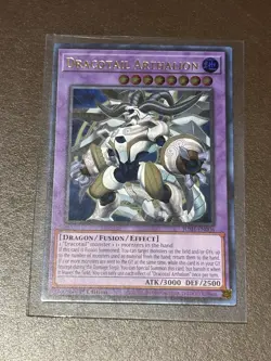 Yugioh! TCG - Dracotail Arthalion - Ultra Rare - JUSH-EN006 - Justice Hunters - Image 1