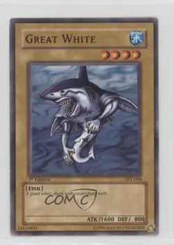 Great White Unlimited YuGiOh Starter Deck Yugi Evolution #SYE-009 2004 01dr - Image 1