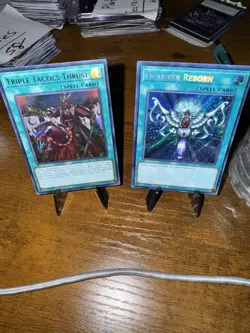 Yugioh Triple Tactics Thrust RA03 UR Monster Reborn Secret Rare 1st Edition NM - Image 1