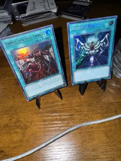 Yugioh Triple Tactics Thrust RA03 UR Monster Reborn Secret Rare 1st Edition NM - Image 2