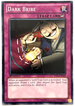 YuGiOh! - Dark Bribe - YS13-EN040 - 1st Edition - Common - Image 1