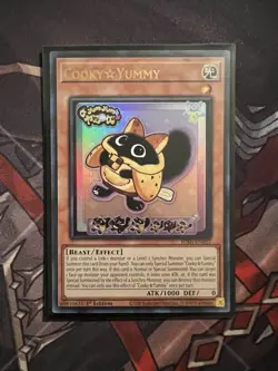 Yugioh! CookyYummy -JUSH-EN017 Ultra Rare 1st Edition NM - Image 1
