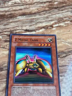 Yugioh Z-Metal Tank MFC-006 Super Rare Holo Card Lightly Played - Image 2